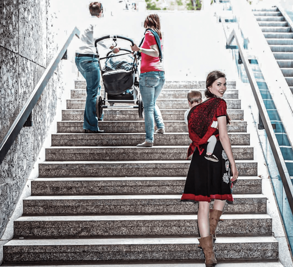 Kinderwagen oder Babytrage? Das ist hier die Frage! - KOKADI
