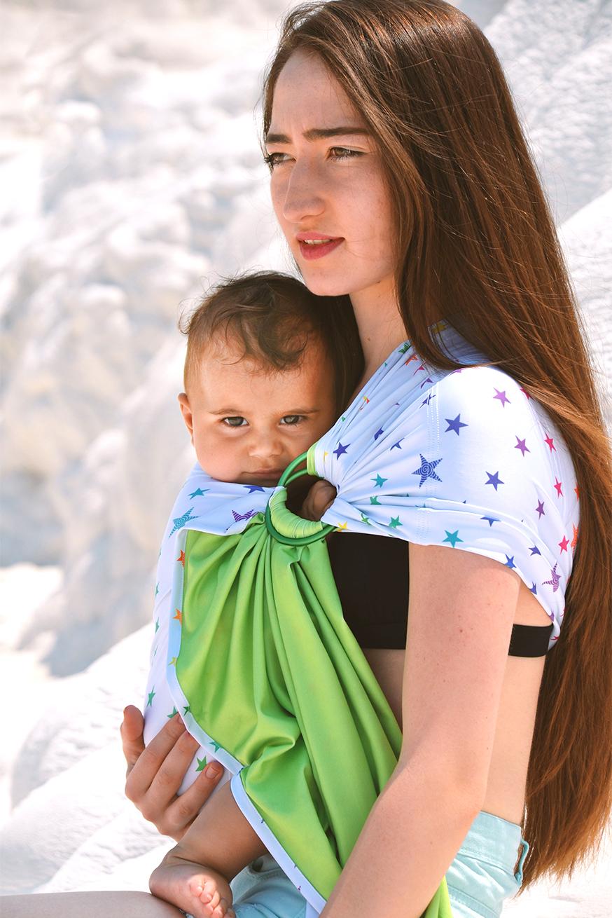 AQUA - Ringsling Rainbow Stars 2. Wahl