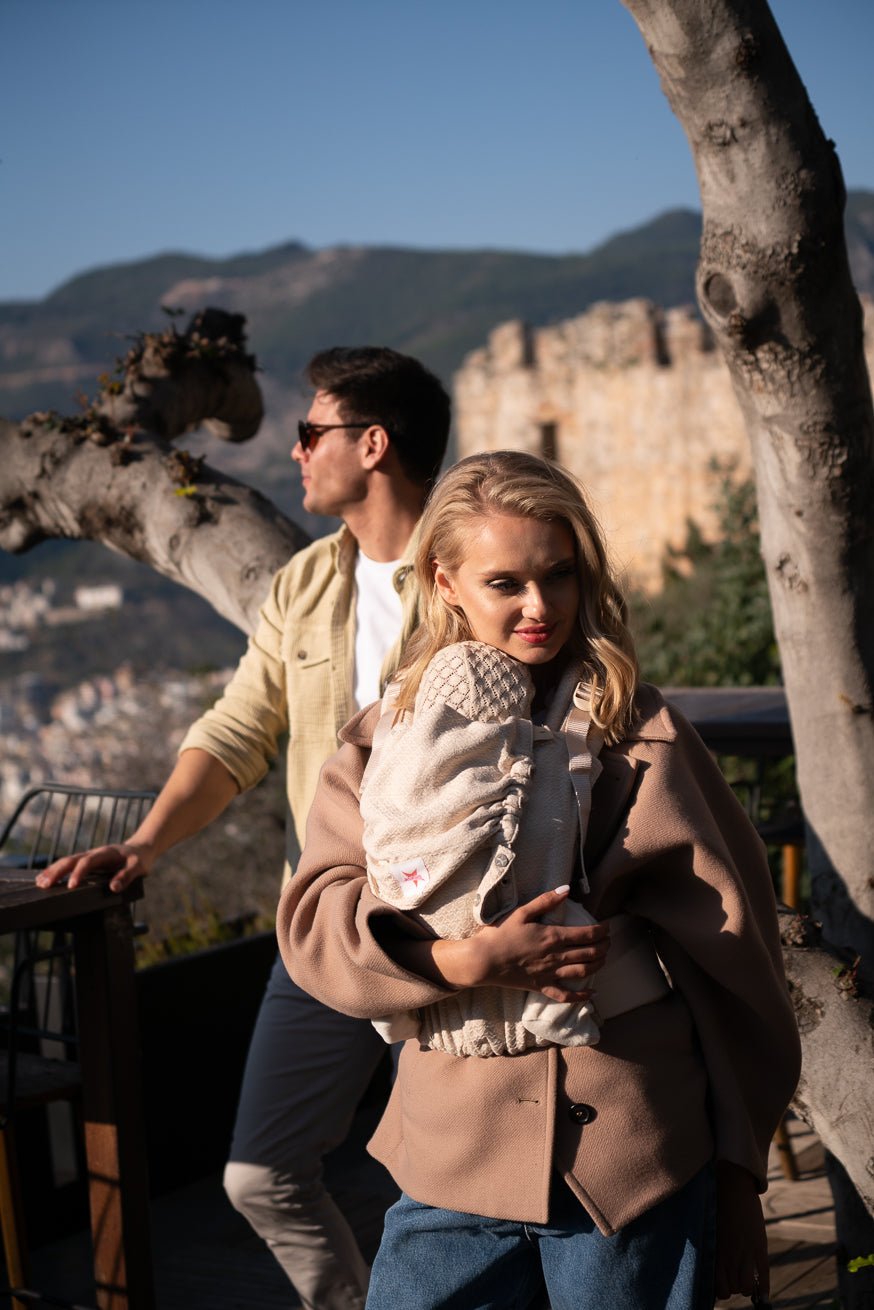 Babytrage Flip X Heart2Heart Cream - KOKADI