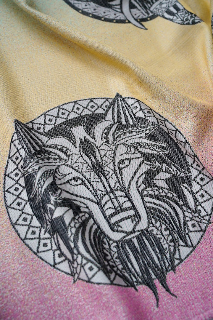 Marsupio Onbu Lupo mandala selvaggio - KOKADI
