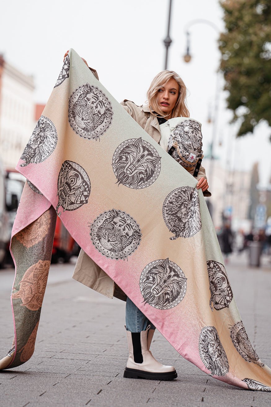 Babytrage WrapStar Wild Mandala Lion - KOKADI