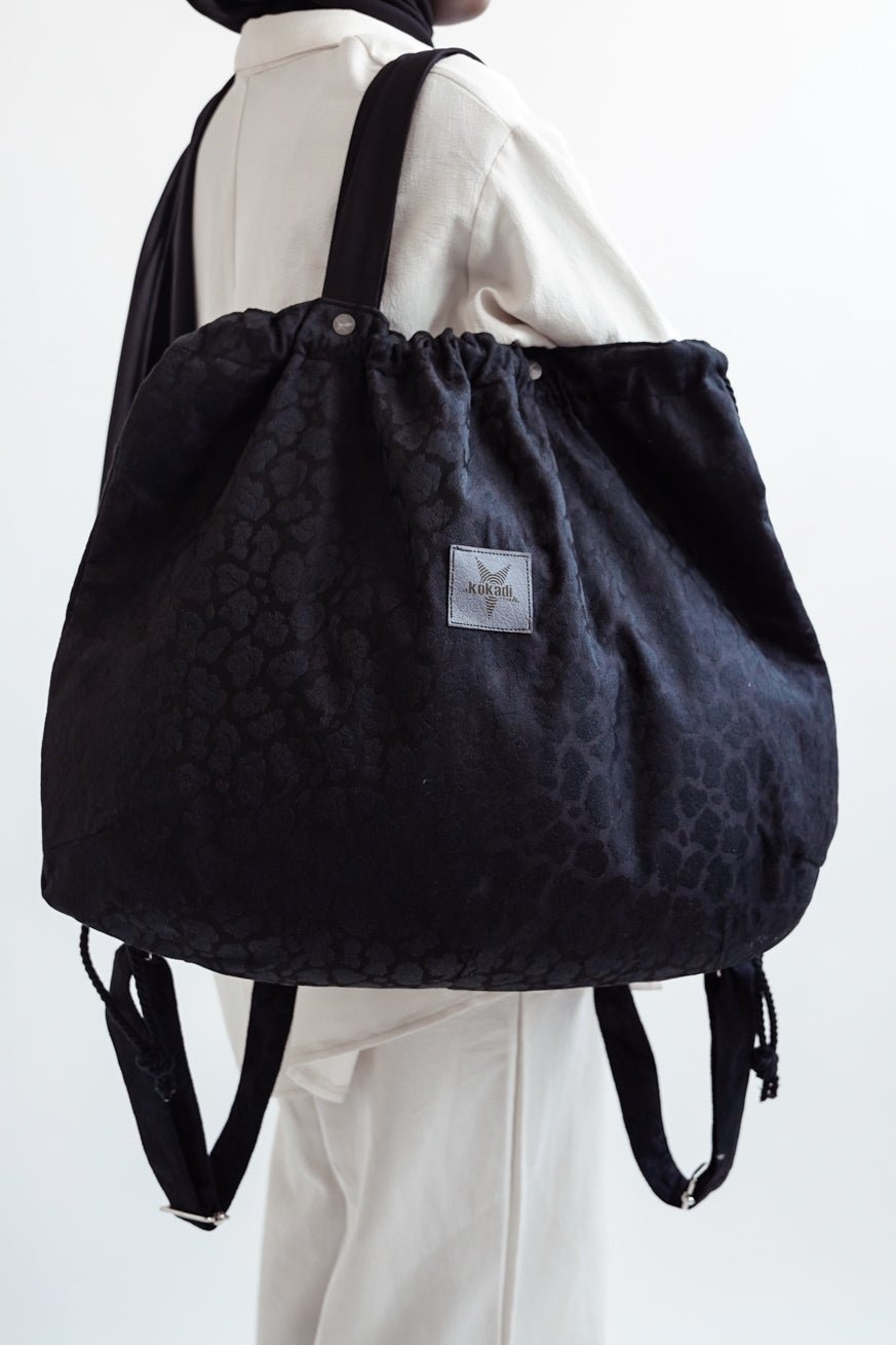 Mommy Bag Safari Black Beauty - KOKADI