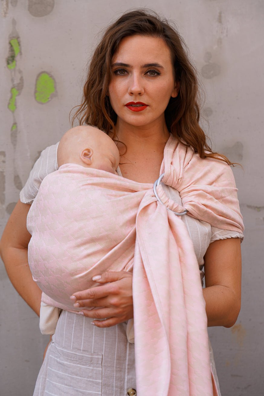 RingSling Houndstooth Viola - KOKADI