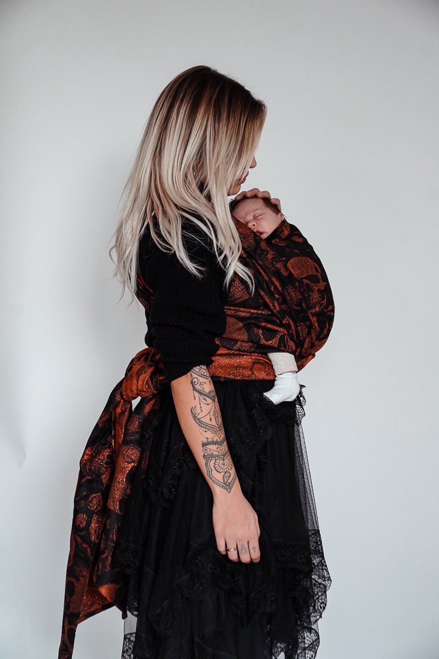 Fular portabebé Calaveras x Florian - KOKADI