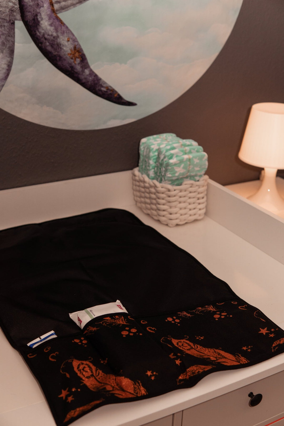 Wickelunterlage Federn Florian - KOKADI