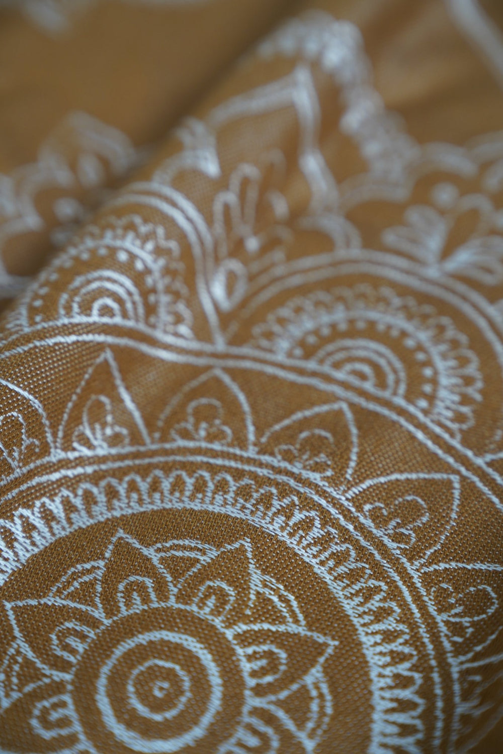 XXL Shopper Mandala Latte Macchiato x Bamboo kääntöpuoli - KOKADI