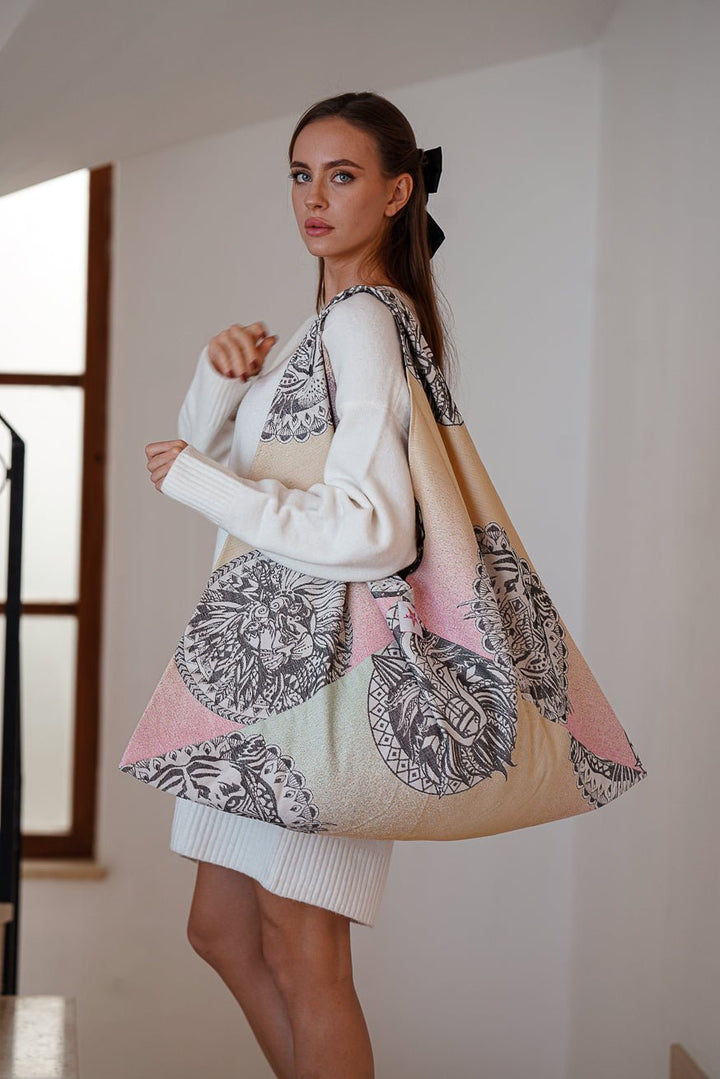 XXL Shopper Vild mandala - KOKADI