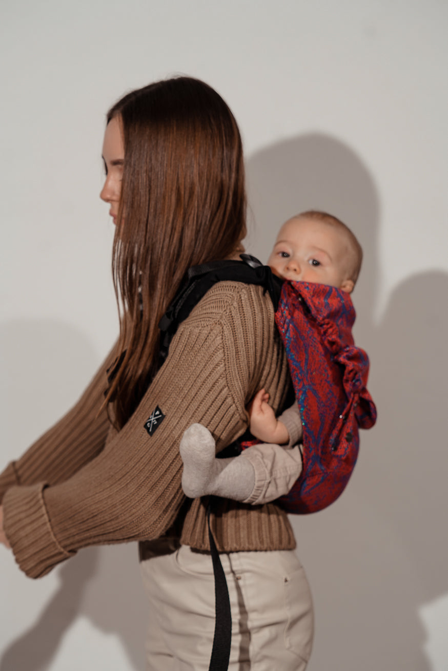 Baby Carrier Onbu Slange rødblå