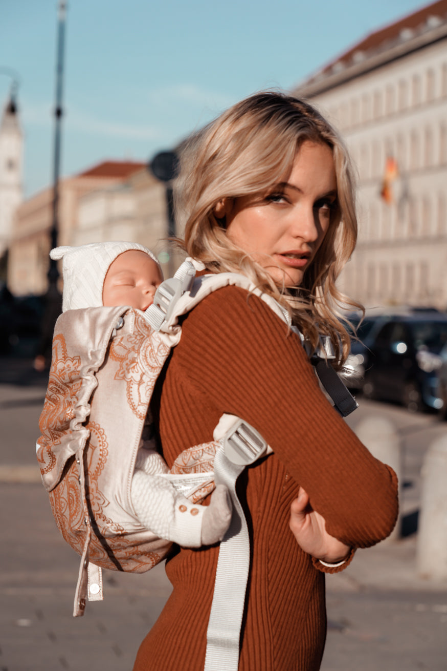 Baby Carrier Onbu Mandala Latte Macchiato