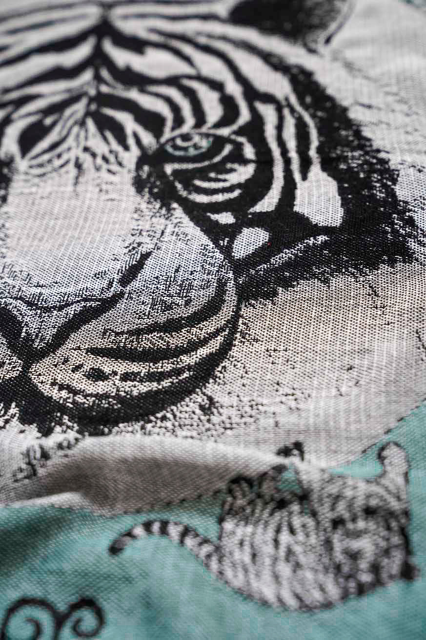 Baby tæppe tiger malte