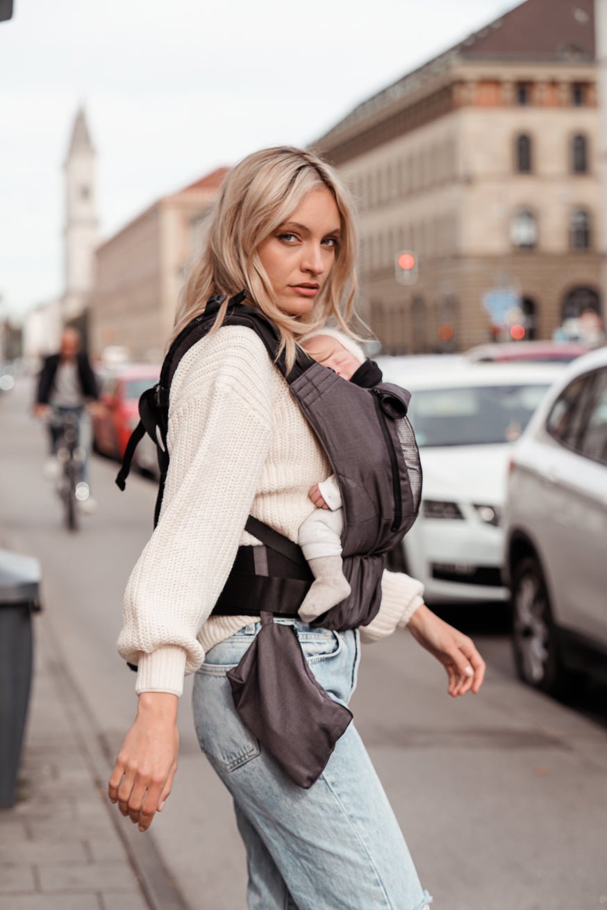 Babytrage Flip Performance Air Just Mr. Grey - KOKADI