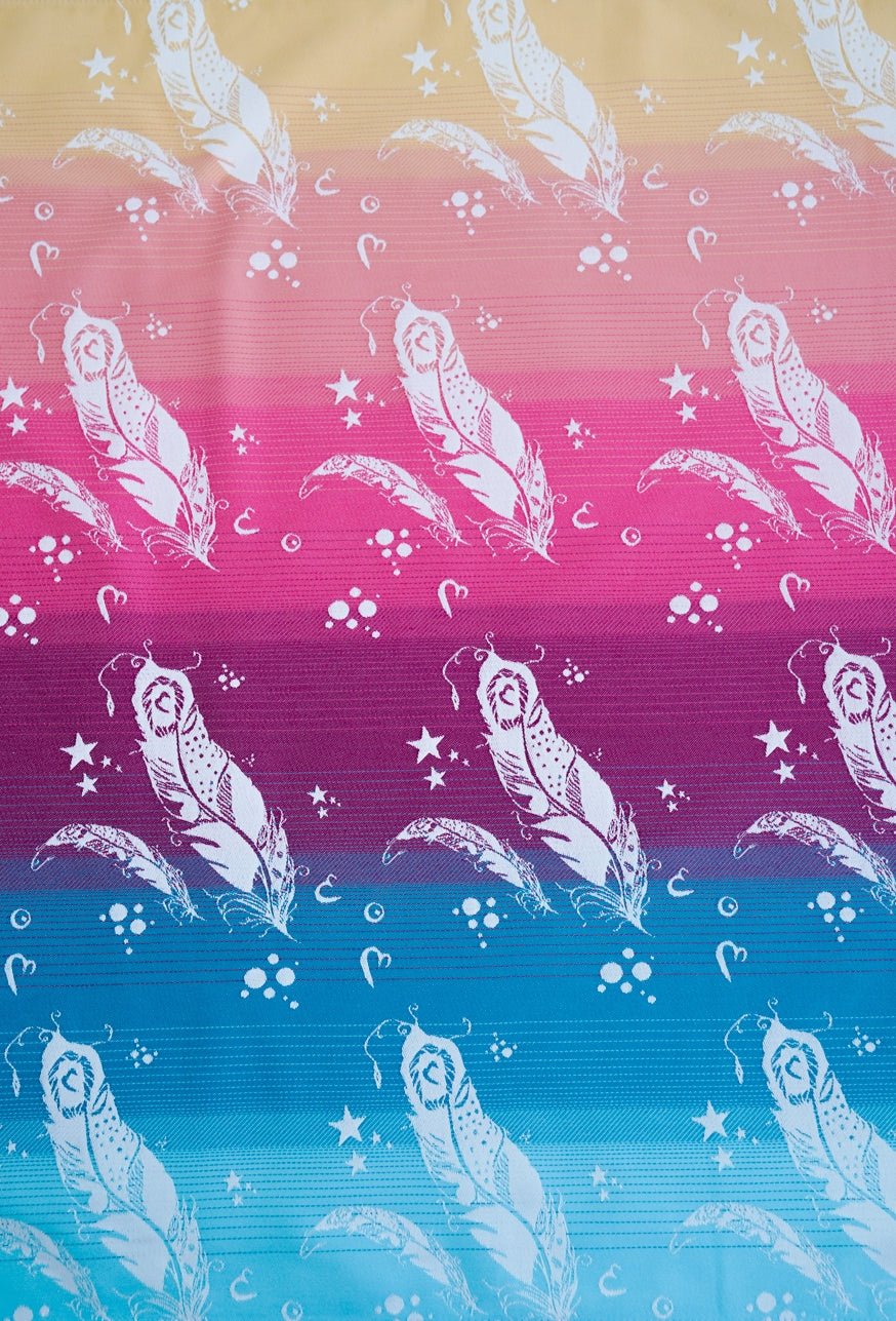 KOKADI Portabebé WrapStar Plumas hanna