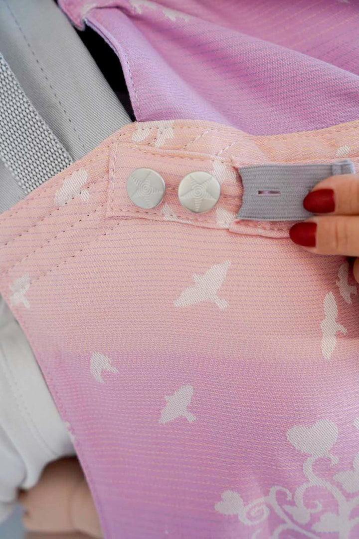 Jeans knap sølv - KOKADI