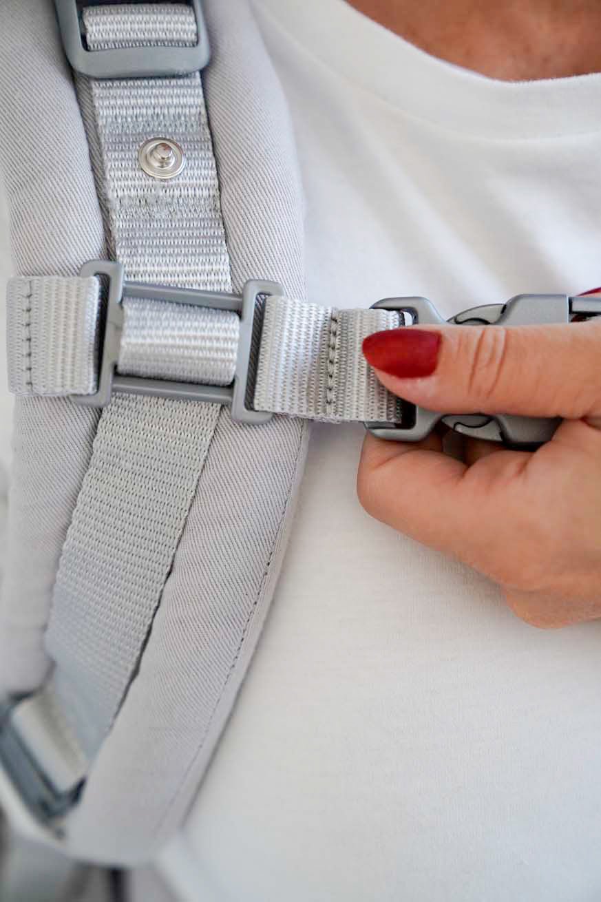 Kreuzschnalle 25mm Silverline glänzend - KOKADI