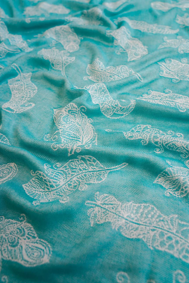 Kuscheltuch Mandala Federn Alexandra - KOKADI