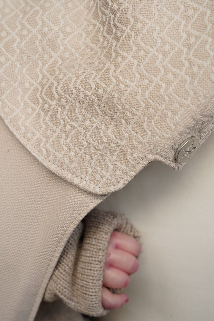 Schultergurtschoner Heart2Heart Cream - KOKADI