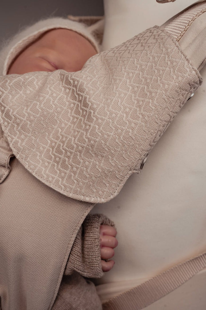 Schultergurtschoner Heart2Heart Cream - KOKADI