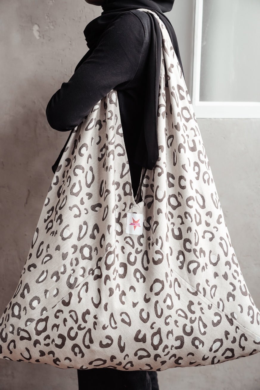 XXL Shopper Safari Maomi Leinen - KOKADI